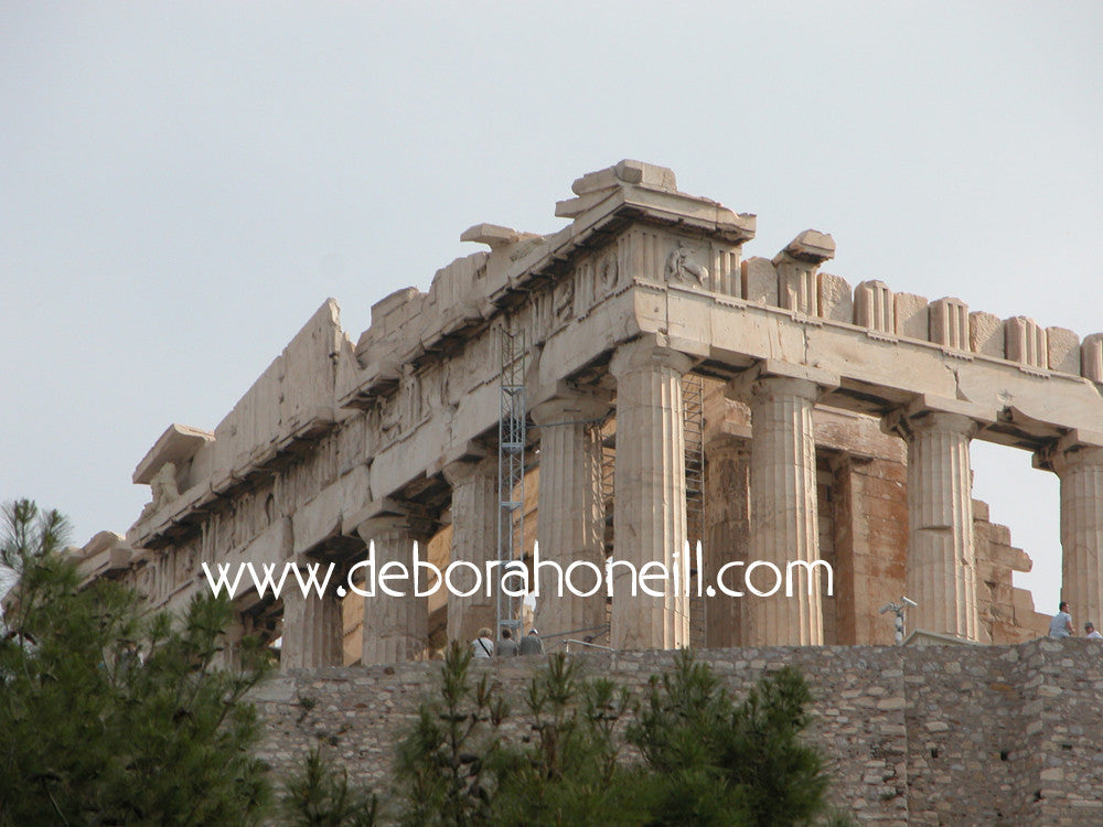 Greece Parthenon Ruins of Athens, 16x20 print