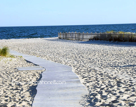 Ocean, Cape Cod Beach Path, Harwich, 16x20 print