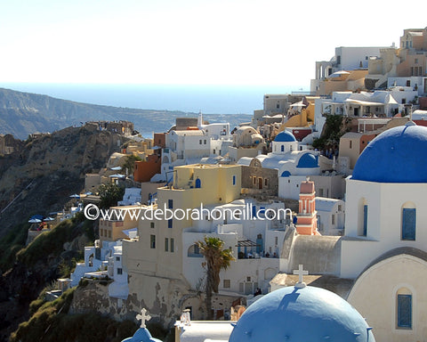 Greece, Top of Santorini Island, 16x20 print