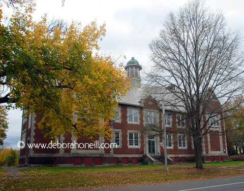 Northampton MA Area, Hatfield Jr. High, Hatfield, MA,16x20 print