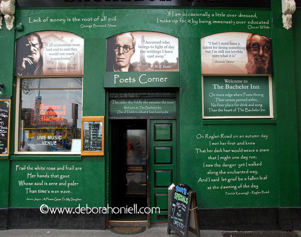 Ireland, Poet's Corner, Dublin, 16x20 print
