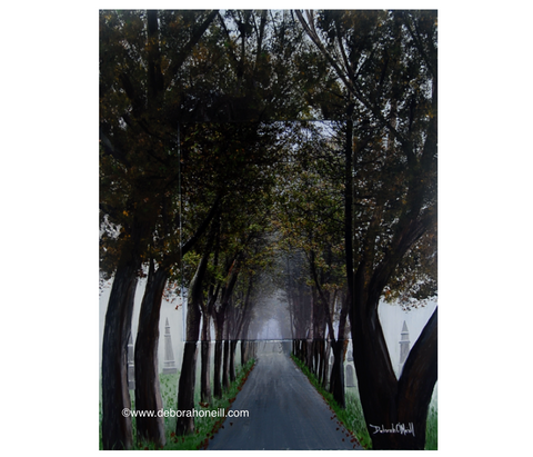 Photo Painting Print, The Final Path, 16x20 PRINT