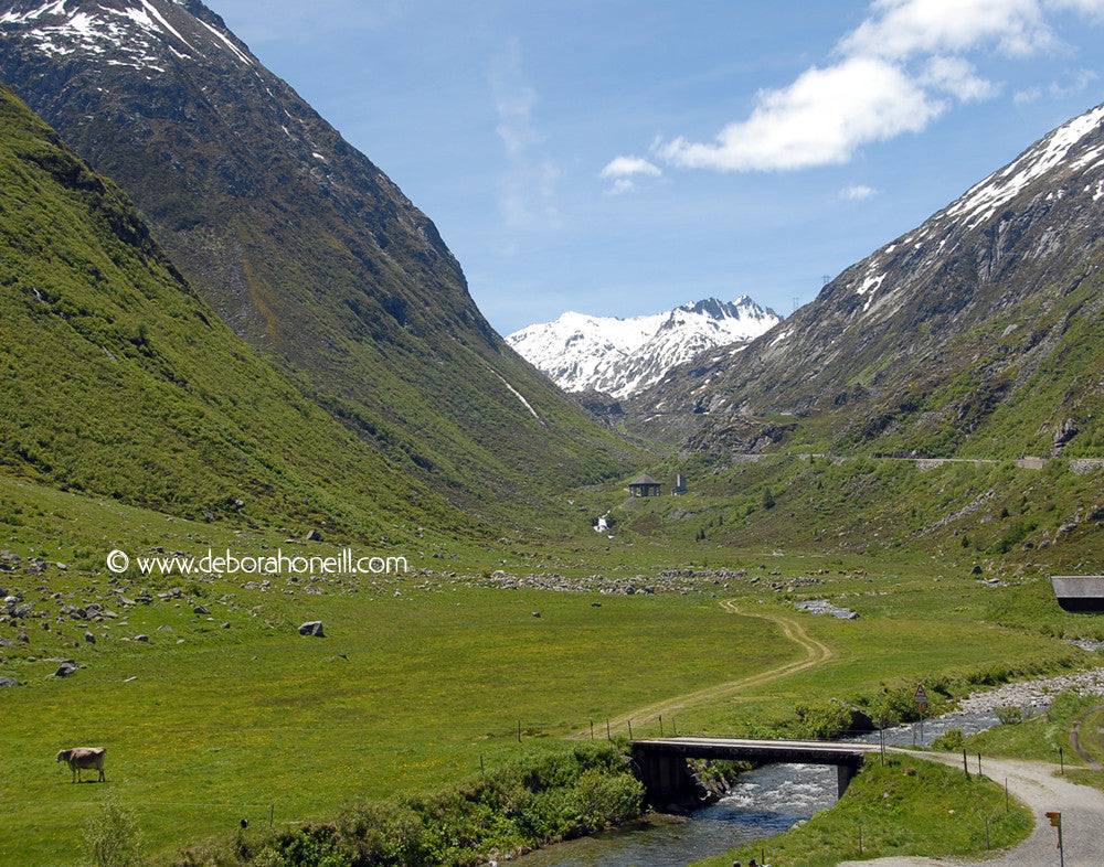 Switzerland, Gotthard Pass, 16x20 print