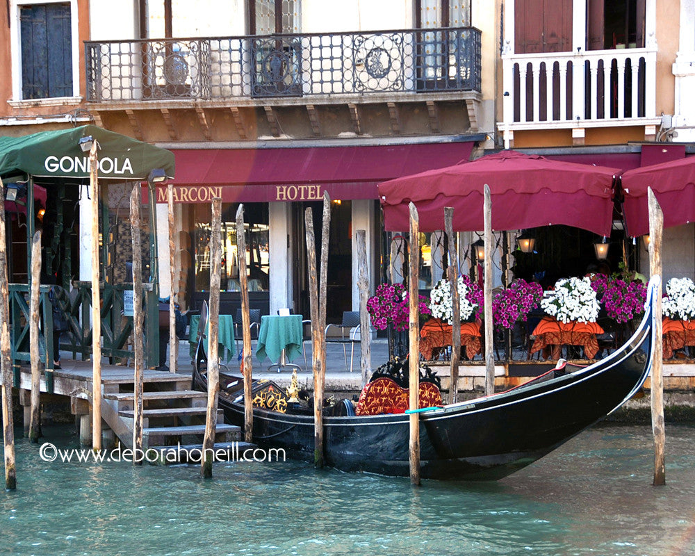 Italy, Historic Hotel Marconi, Venice, 16x20 print