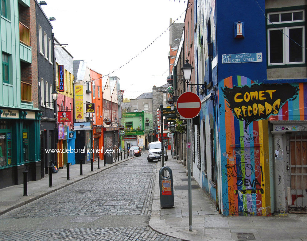 Ireland, Cope Street in Dublin, 16x20 print