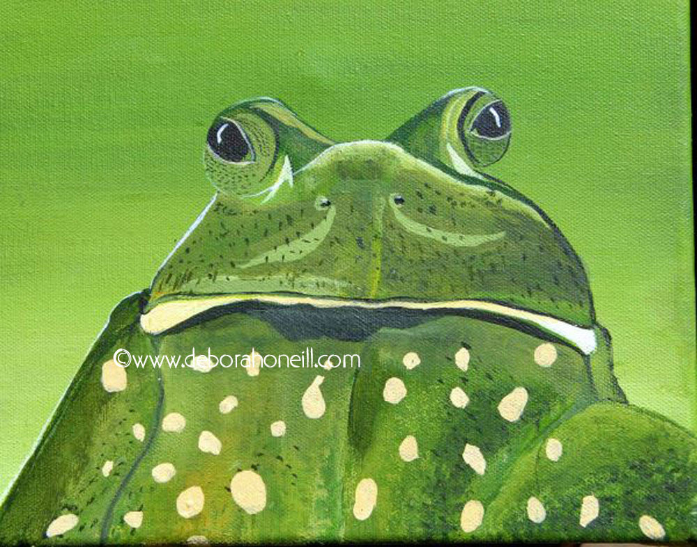 Painting Print, The Frog, 16x20