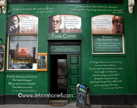 Ireland, Poet's Corner, Dublin, 16x20 print