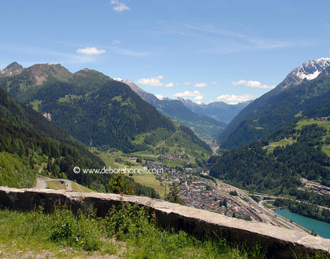 Switzerland, Gotthard Pass Altitude, 16x20 print